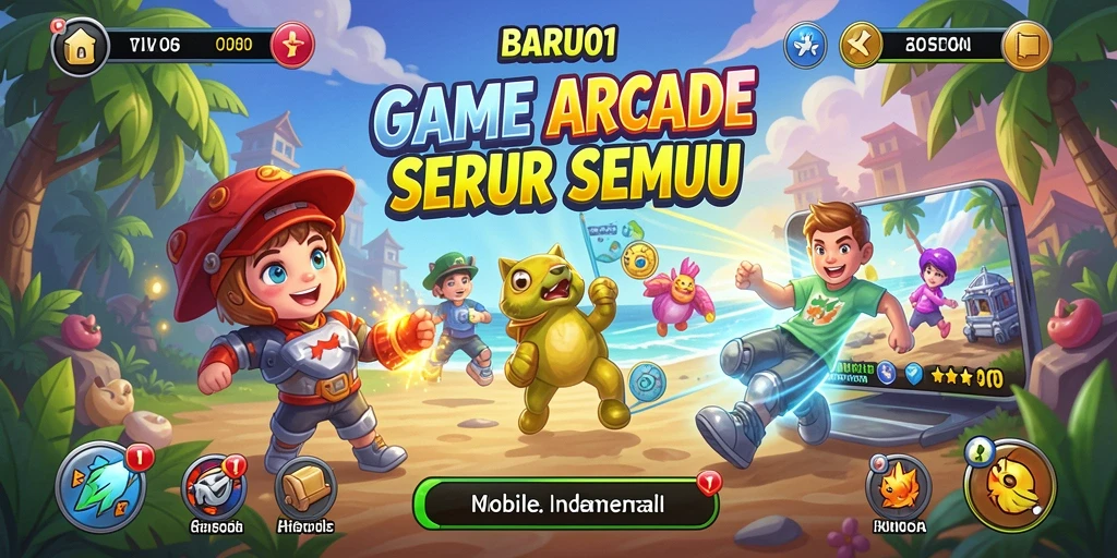 Tampilan gameplay seru dan menantang dalam BARU01.