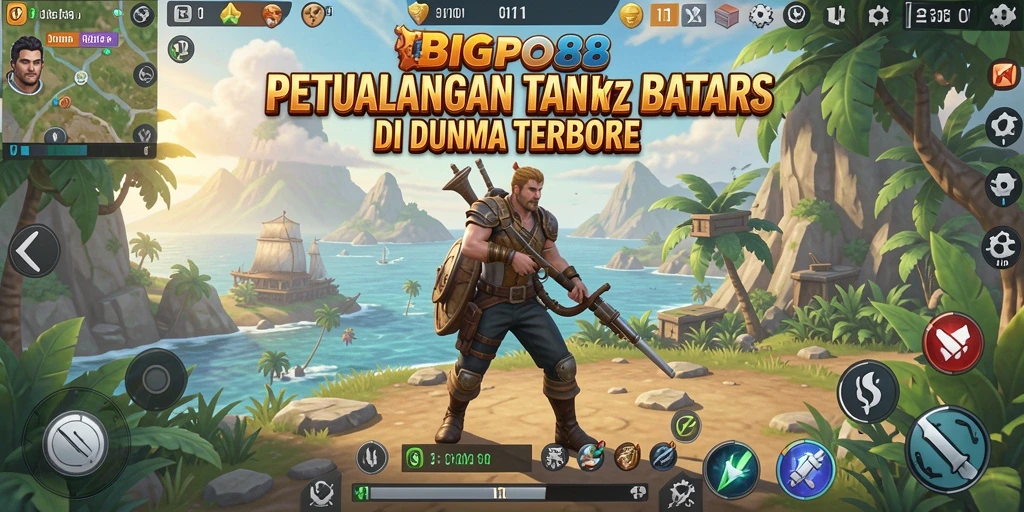 Tampilan gameplay <strong>BIGPO88</strong> yang menakjubkan dalam dunia terbuka.