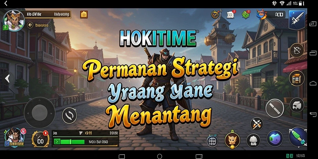 Tampilan gameplay HOKITIME yang menarik dan penuh strategi.