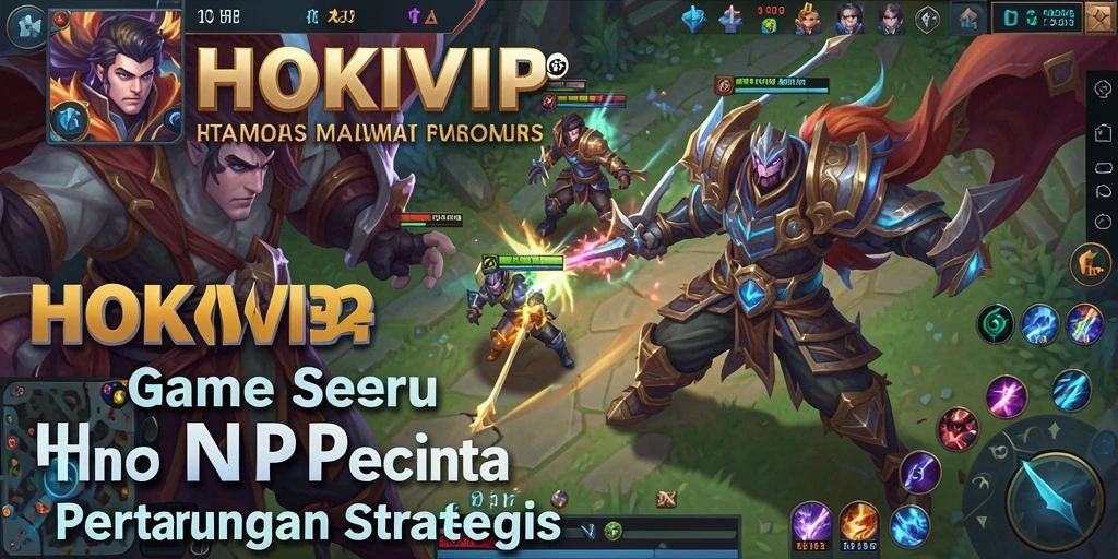 Tampilan gameplay seru dan mendebarkan di HOKIVIP.