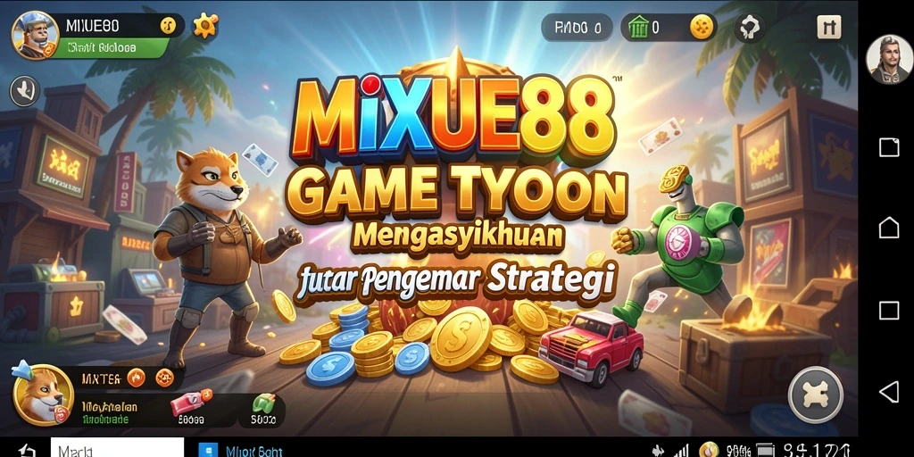 Tangkapan layar game MIXUE88 menampilkan keseruan gameplay Tycoon.