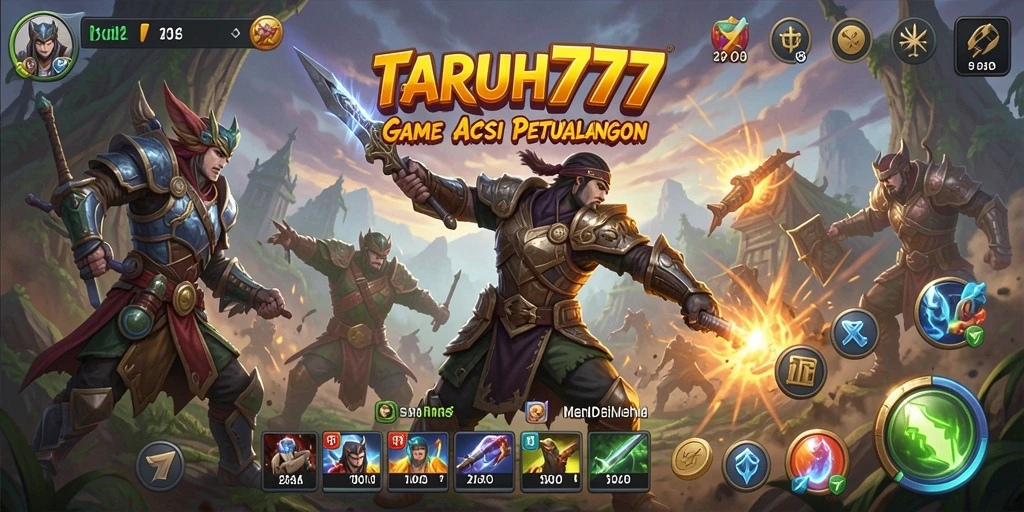 Tangkapan layar permainan TARUH777 dengan aksi seru yang mendebarkan.